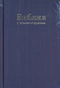 Библия 047 DC ZTI с комментариями, синяя (Твердый)