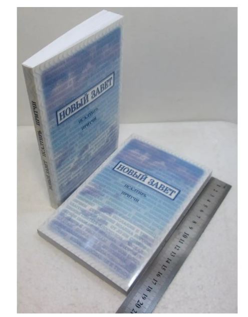 Новый завет. Псалтирь и притчи (мягкий переплет, БДВ)