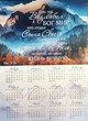 Календарь листовой "Ибо так возлюбил Бог мир горы" Христофор 34х50